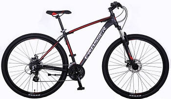 Гірський велосипед 29 дюймів Crosser Pionner рама 19" GREY-RED