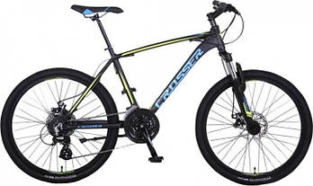 Гірський велосипед 29 дюймів Crosser Pionner рама 19" BLACK-BLUE