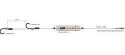 Оснастка для сома MADCAT Adjusta Profi River Rig Worm & Squid (L 1.8 м 60 г)