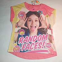 Футболка для девочки Random Faces Disney р.110/116см (5-6лет)