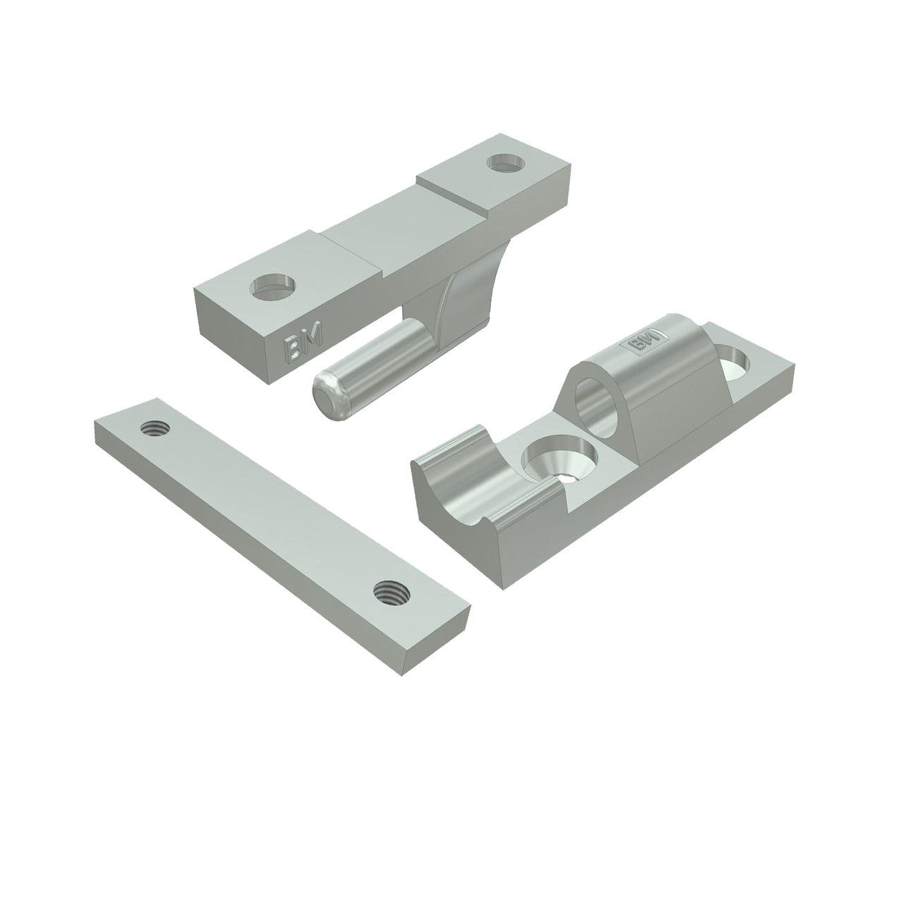 Завіса бортова для причепа Alta 90*27 мм (цинк), фото 1