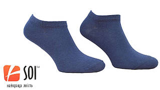 Шкарпетки короткі жіночі Слід 23-25 р. (36-40) Синій