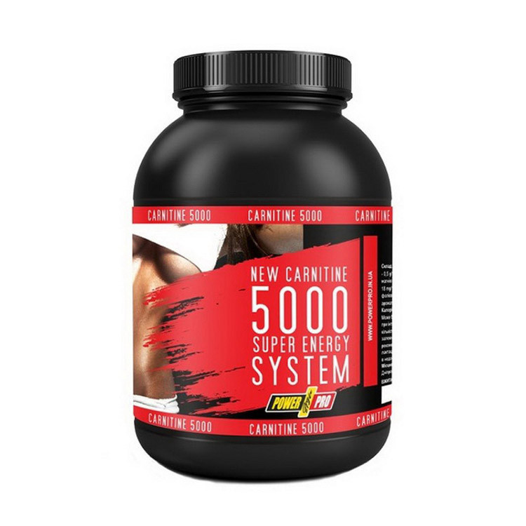 Л-Карнітин Power Pro Carnitine 5000 Super Energy 500 g порошок зі смаком кавуна