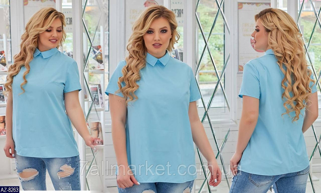 Блузка жіноча №0116 (50-52, 54-56) "MILANI" недорого від прямого постачальника
