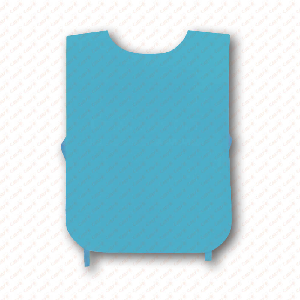 Рекламна маніжка колір БЛАКИТНИЙ (рекламний жилет, промо накидка, маніжка промоутера), фото 1