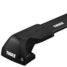Багажник для авто c інтегрованими рейлінгами Thule Edge WingBar Flush Rail Чорний 7206-721XB-KIT