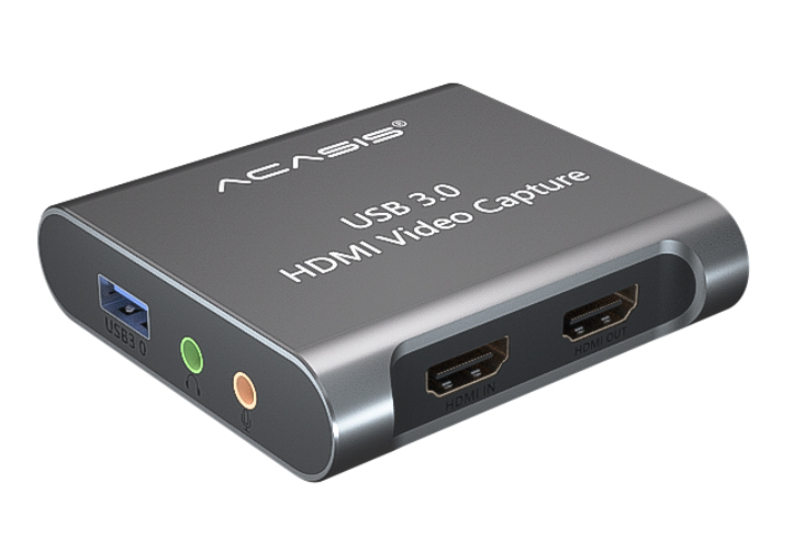 Acasis AC-2833 4K HDMI адаптер відеозахоплення USB3.0 рекордер для ігор онлайн-стрем відео в прямому ефірі PS4/PS5