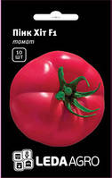 Насіння томату Пінк Хіт F1, 10 шт., рожевого високорослого, ТМ "ЛедаАгро"