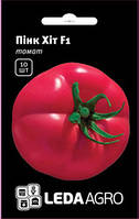 Насіння томату Пінк Хіт F1, 10 шт., рожевого високорослого, ТМ "ЛедаАгро"
