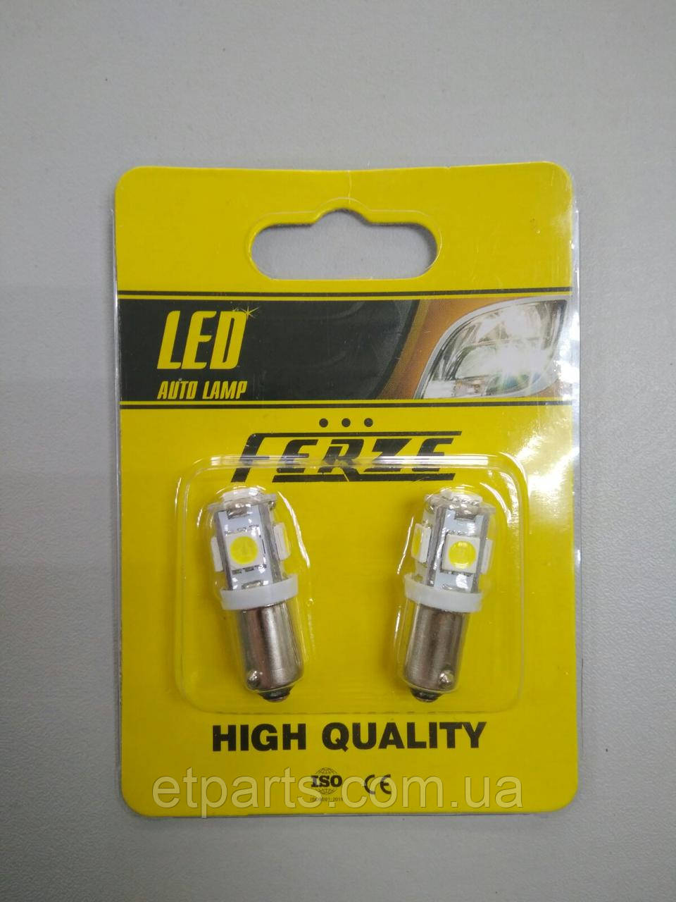 Автолампа T4W 4W 24V BA9S діодна