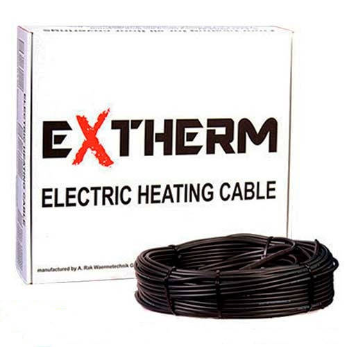 Теплый пол Extherm, кабель нагревательный двужильный ETC ECO 20-2000 ...