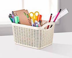 Кошик в'язаний малий (21 x 16 x 13,8 см) 3,3 л