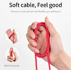 Силіконовий USB-кабель hoco X21 Type-C (хоко х21 тайпсі), фото 3