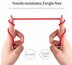 Силіконовий USB-кабель hoco X21 Type-C (хоко х21 тайпсі), фото 5