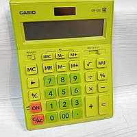 Калькулятор Casio 12 розрядний салатовий
