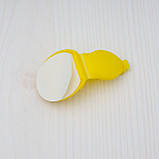 Замок-блокіратор на меблі від дітей, універсальний силіконовий ЖЕЛТИЙ, фото 3