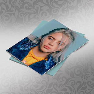 Зошит 48 л. карта Billie Eilish 002