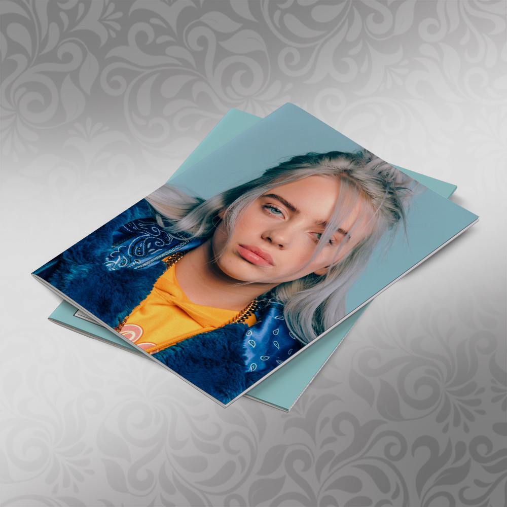 Зошит 48 л. карта Billie Eilish 002, фото 1