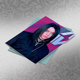 Зошит 48 л. карта Billie Eilish 008