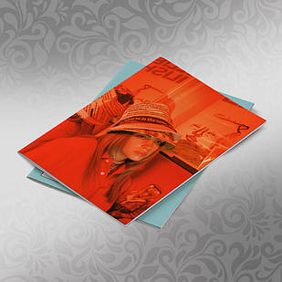 Зошит 48 л. карта Billie Eilish 010