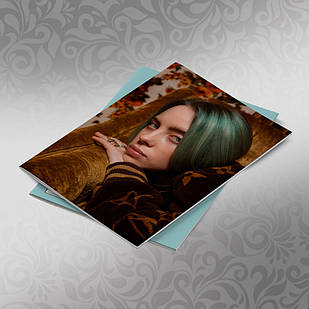 Зошит 48 л. карта Billie Eilish 012