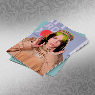 Зошит 48 л. карта Billie Eilish 013