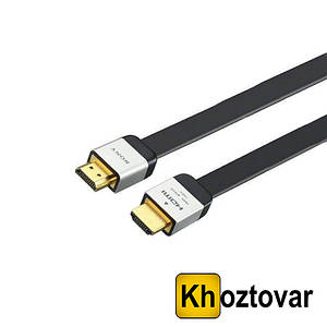 Кабель HDMI-HDMI плоский блістер DLC-HE20HF  ⁇  2 м