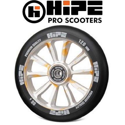 Колесо для трюкового самокату Hipe LMT09L 120мм, магма, фото 1