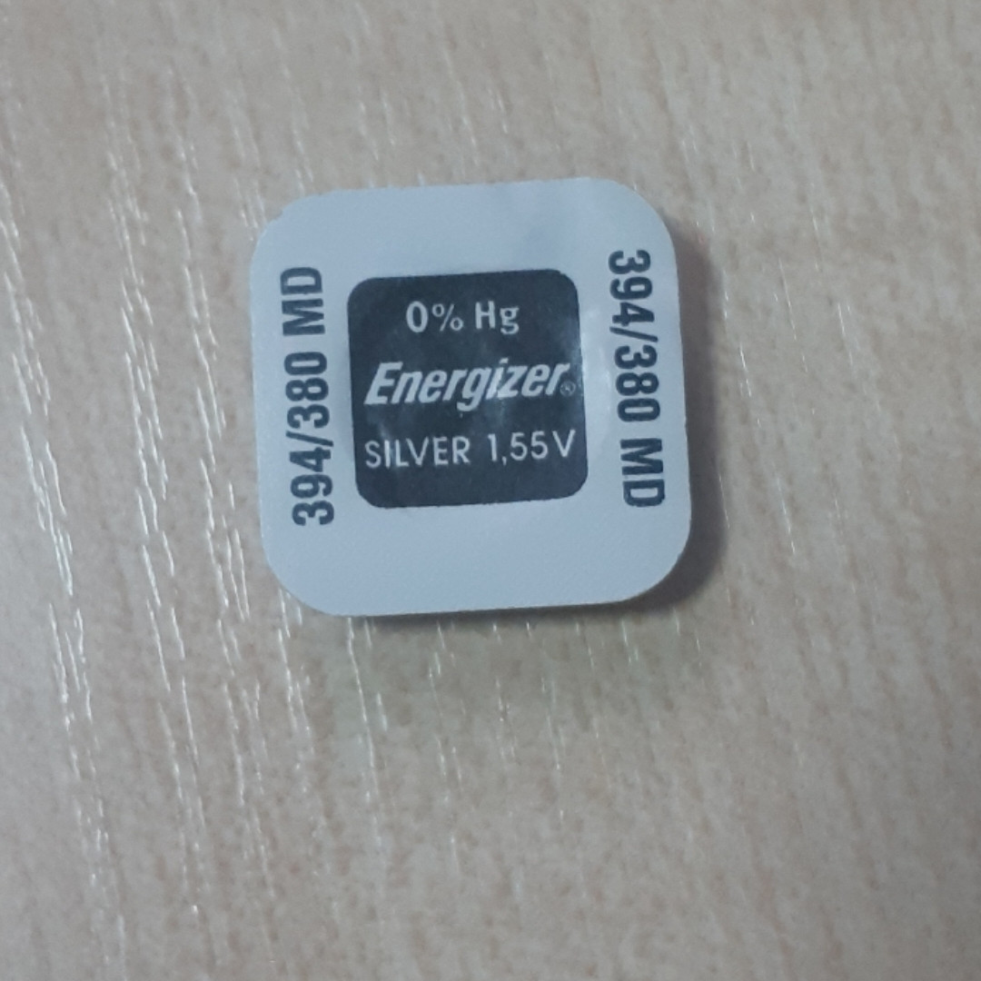 Батарейка ENERGIZER Silver Oxide V394/V380 SR936SW/SR45 (AG9)
