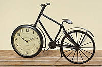 Настольные часы Велосипед декоративные