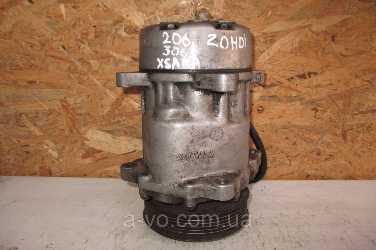 Компрессор кондиционера Peugeot 206 306 Citroen Xsara 2.0HDI, SD7V16 ...