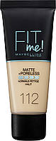 Тональний крем Maybelline Fit Me Matte 112 soft beige