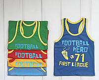 Детская майка борцовка для мальчика с печатью от 2 до 10 лет