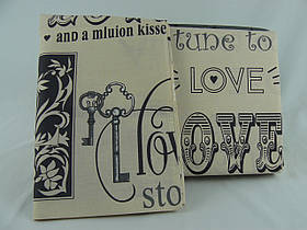 Постільний комплект "Марка", двоспальний, бязь 175х210 (2-50х70)