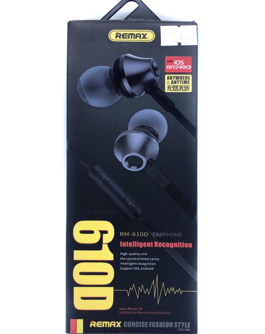 Наушники Remax RM-610D Earphone