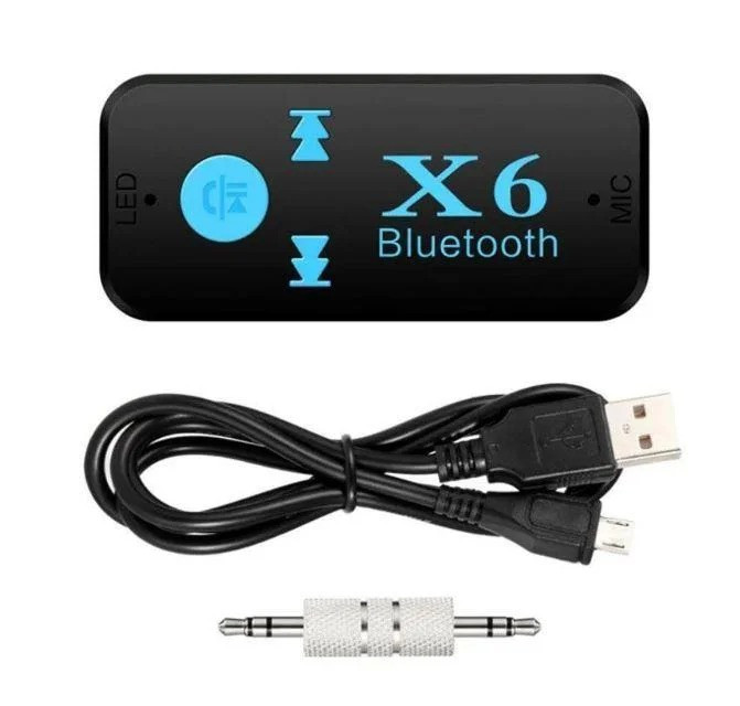 Бездротовий адаптер Bluetooth-приймач BT-X6 6948, фото 1