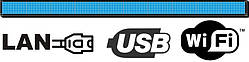 Бігуща строка  16х320см. (табло, екран) синя світлодіодна