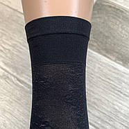 Шкарпетки жіночі капронові з малюнком Шугуан, розмір 37-40, чорні, В081-301, фото 3