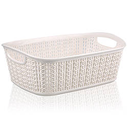 Кошик в'язаний (26,5 X 20 X 9,5 см) 3 л