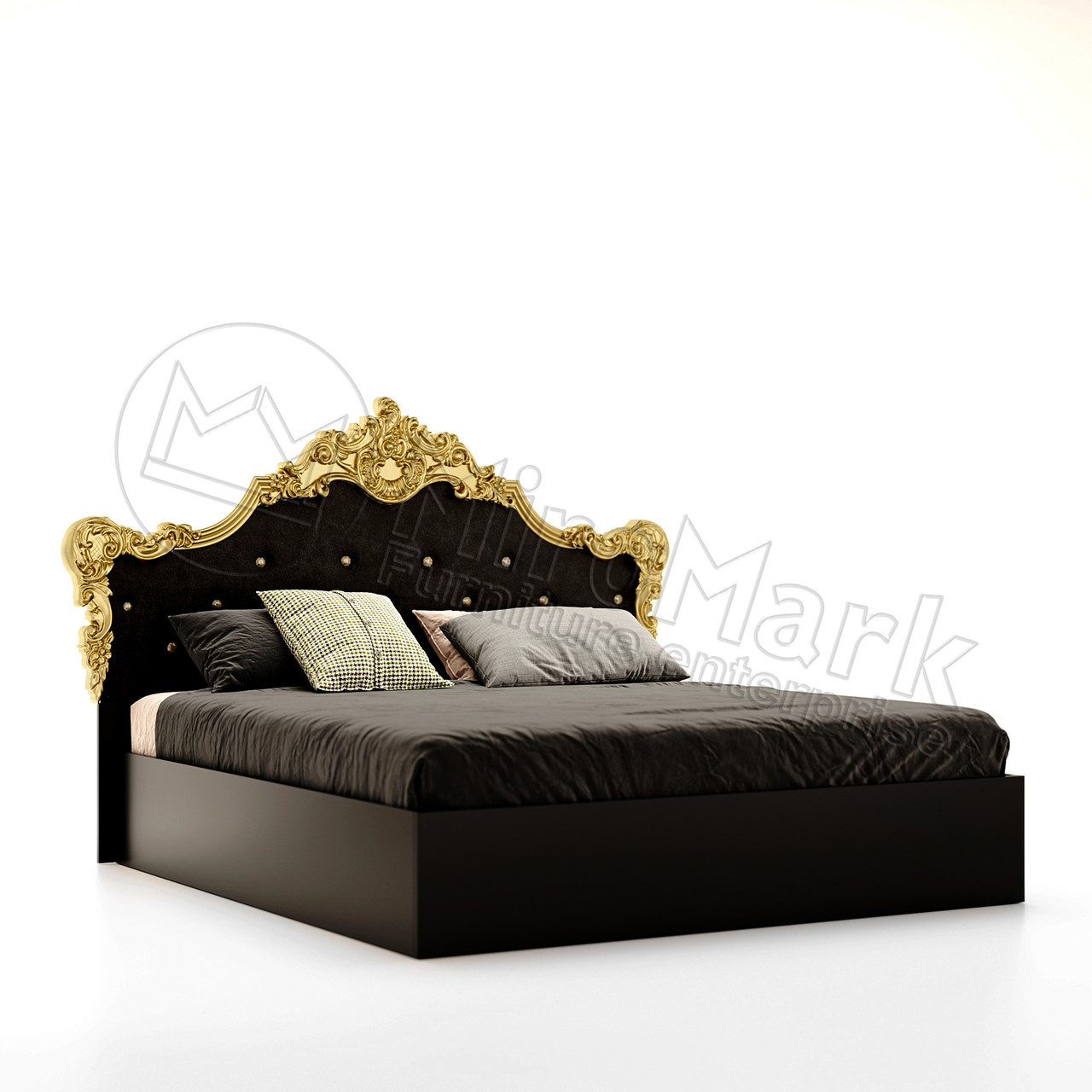 Ліжко "Дженніфер" від Миро-Марк (чорний), фото 1