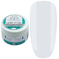 Моделирующий гель для ногтей Global Fashion Light UV Gel Snow White 15 мл