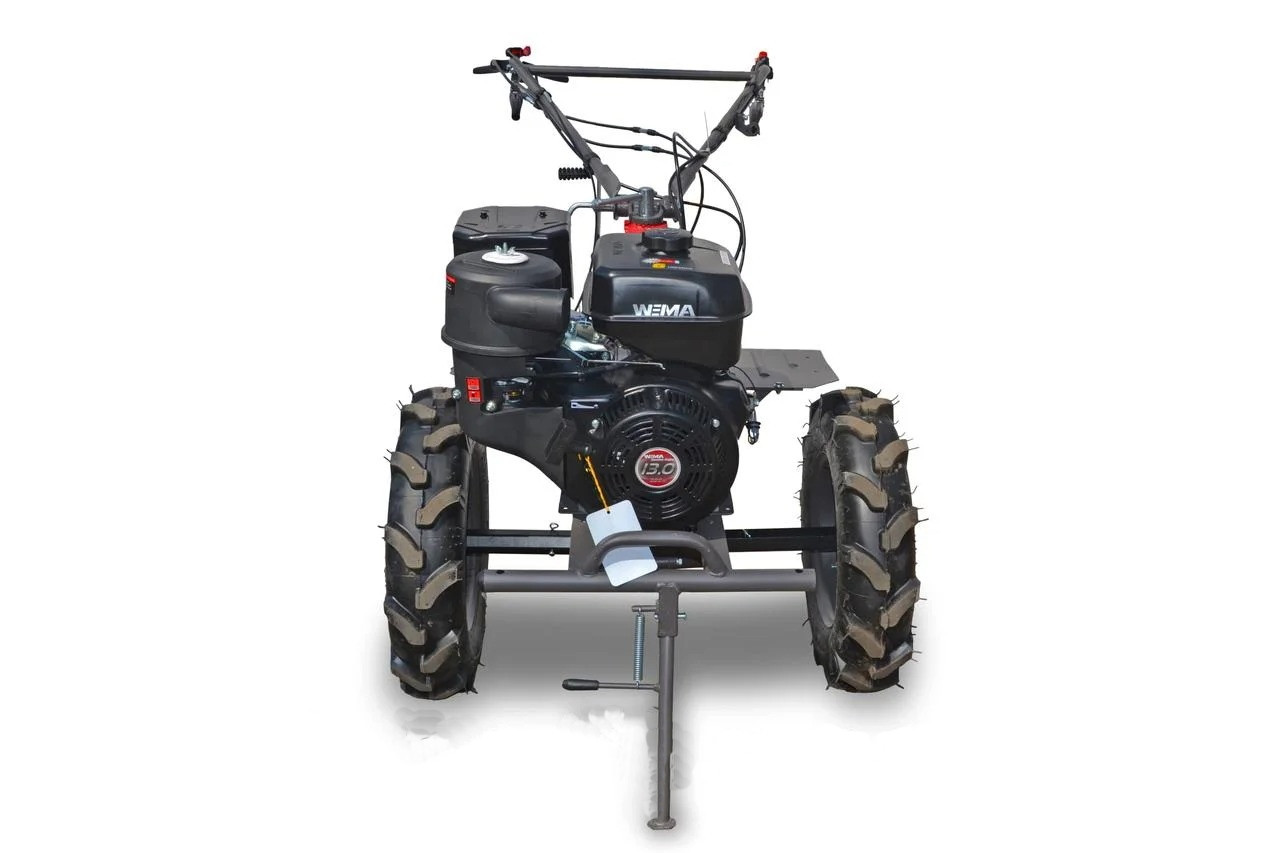 Мотоблок WEIMA DELUXE WM1100FE — 6 КМ (бензин 13 л.с.,ел. старт., КПП 4+2 швидше, 4,00-10)