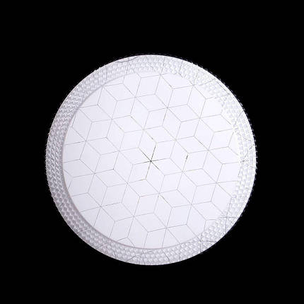Кругла біла світлодіодна люстра з пультом керування 27W*2 DIMMER 3000-6000K, фото 1
