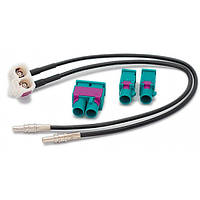 Антенный переходник CARAV Audi, Skoda, Seat, Volkswagen,Mercedes, BMW, KIA, Opel, Citroen, Peugeot, Renault (13-019)