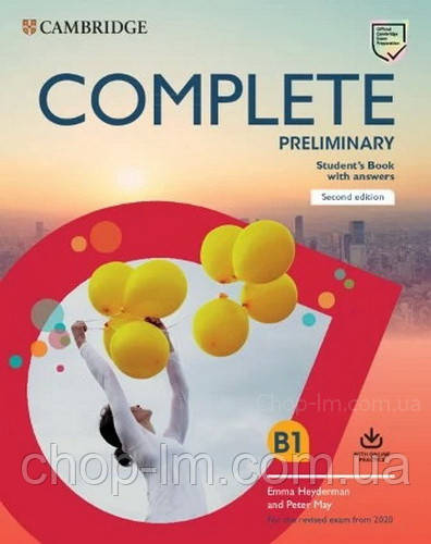 Complete Preliminary Second Edition student's Book with Answers with Online Practice / Підручник з відповідями