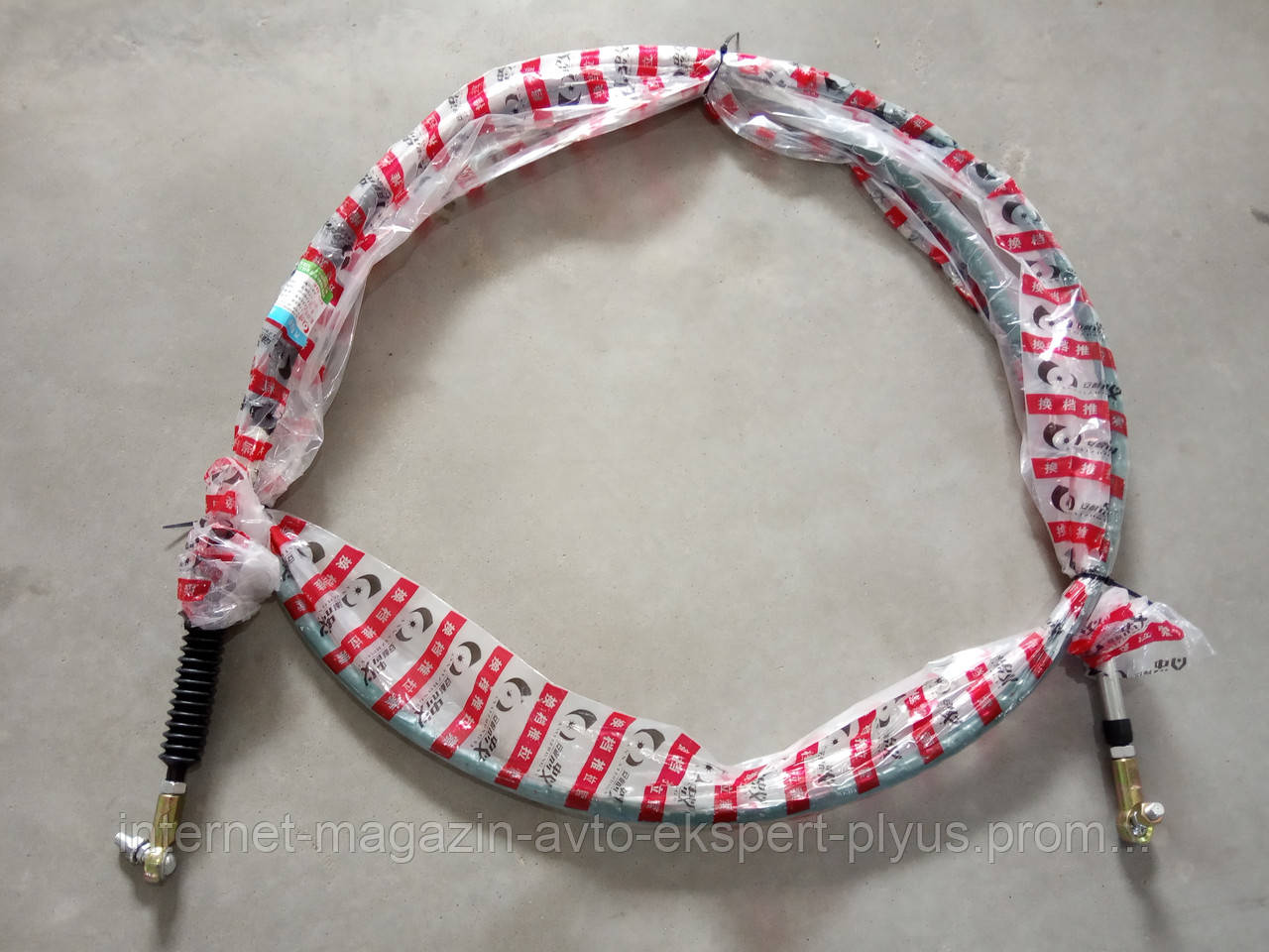 Трос КПП чорний (L = 3500) HOWO, фото 1