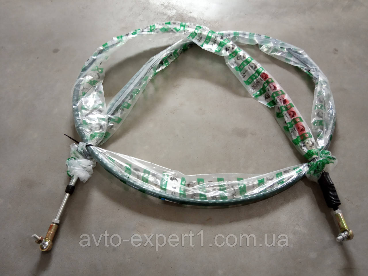 Трос КПП червоний (L = 3500) HOWO, фото 1