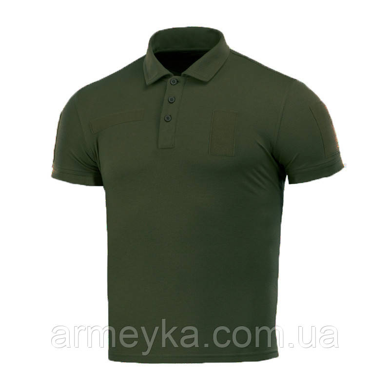 Футболка polo всу/нгу олива хлопок UA