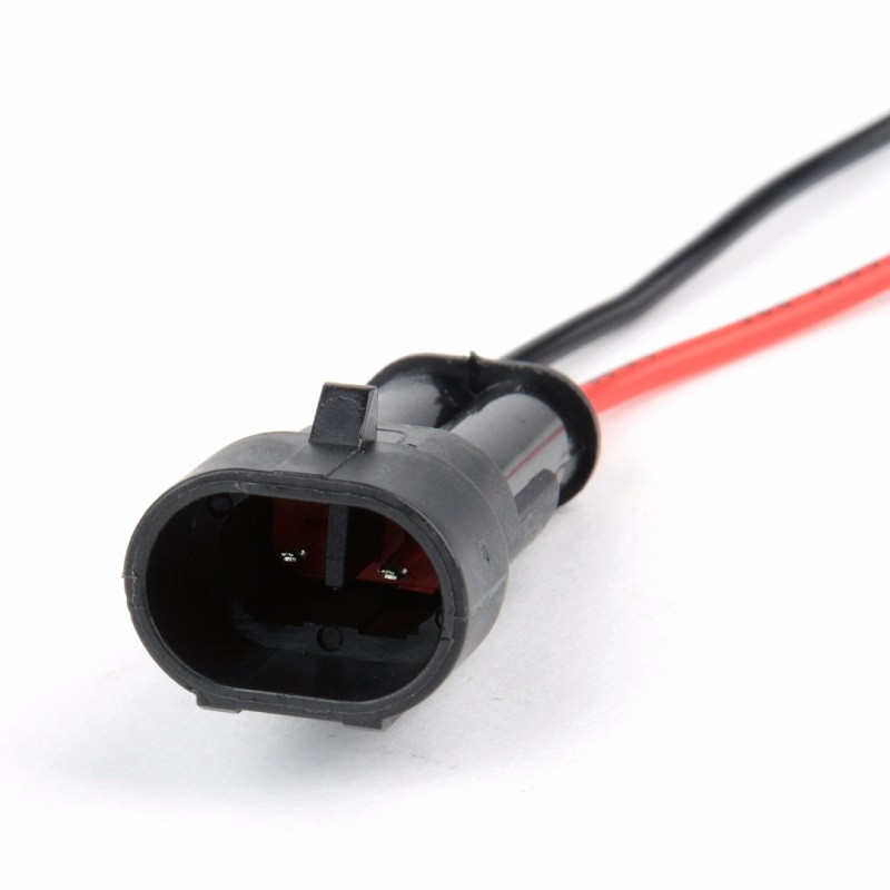 Роз'єм вологозахищений 2 контакту "мама" 166S, фото 1