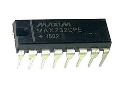 MAX232-CPE DIP-16 Мультиканальний приймач інтерфейсу RS-232
